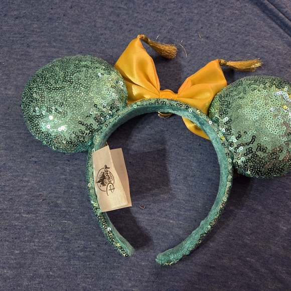 Disney Parks Minnie Ears Headband Aladdin Jasmine Magic Carpet Tokyo Disneyland - Picture 4 of 4
